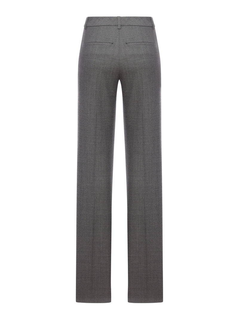 LUCIENNE TAILORED WOOL TROUSERS