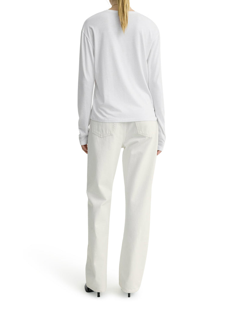 LONG-SLEEVED COTTON T-SHIRT