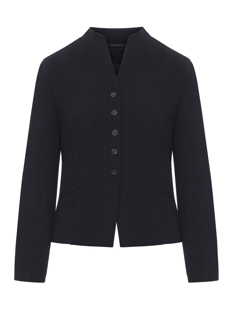 SHAPED WOOL BLEND JACKET