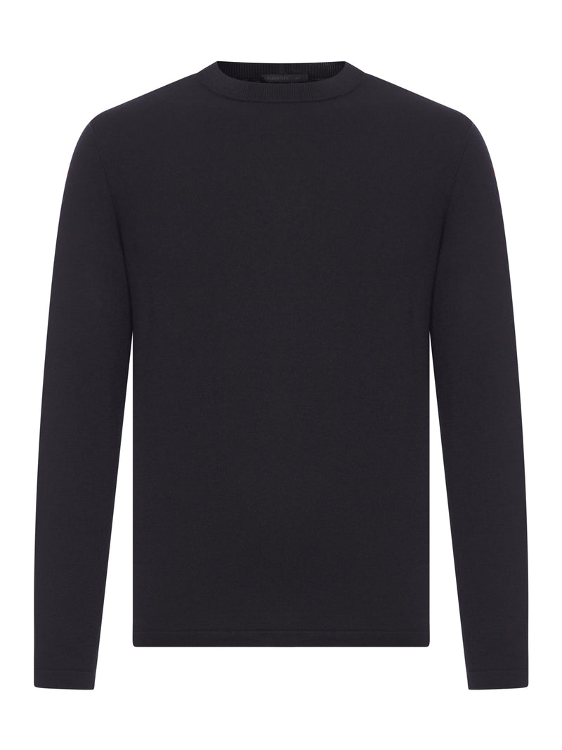 CREW NECK WOOL SWEATER