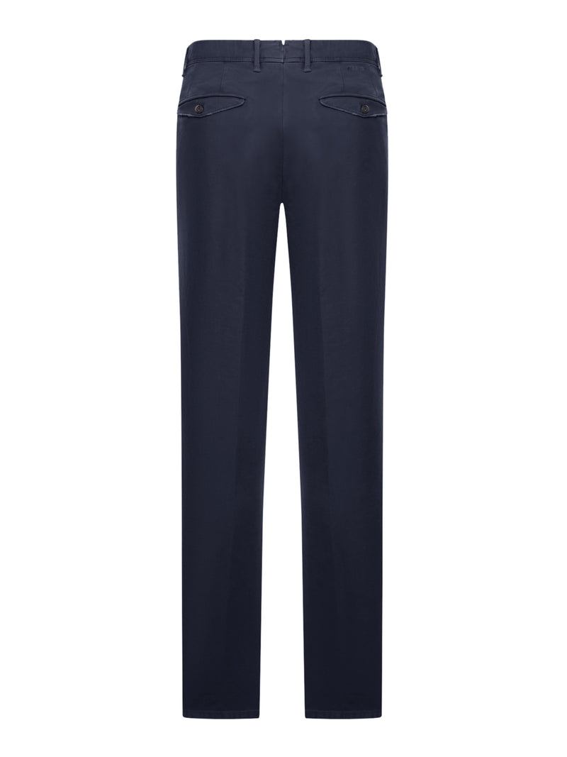 TAILORED COTTON TROUSERS