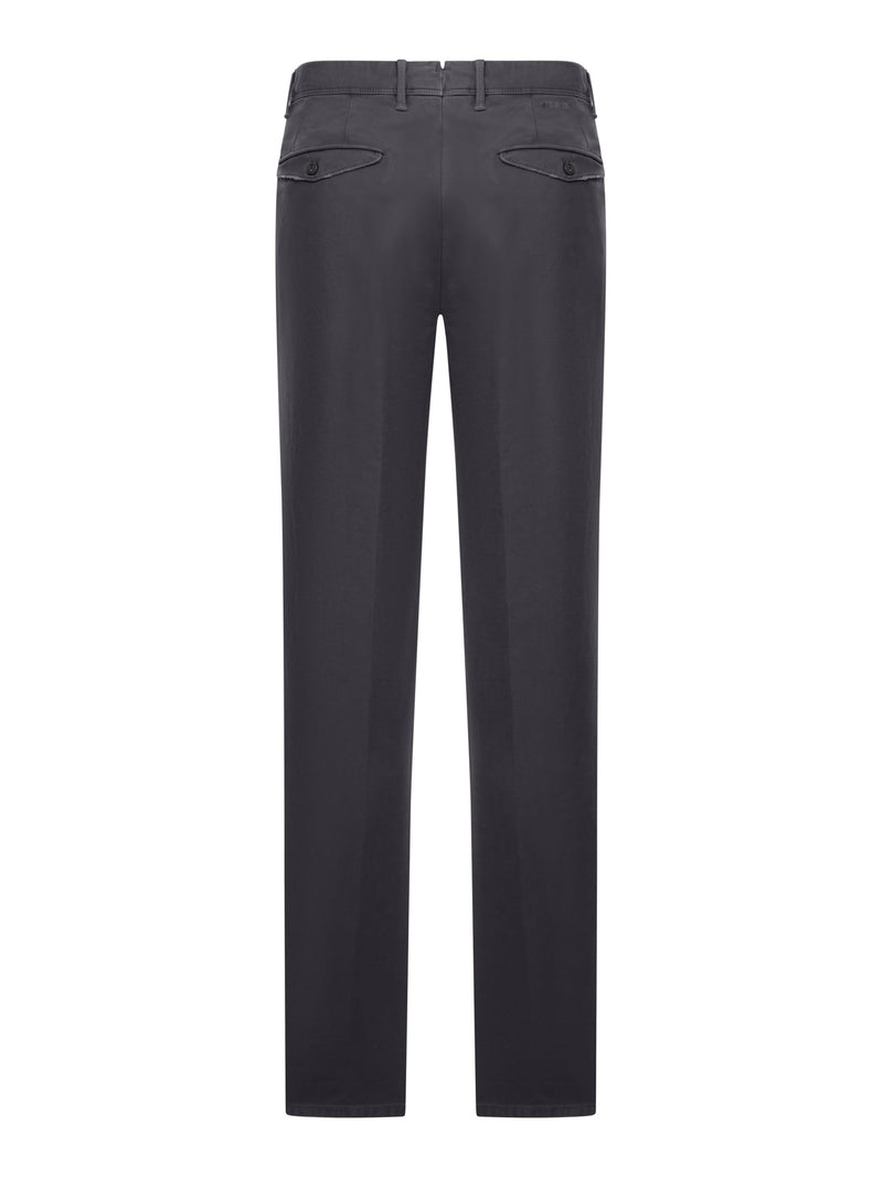 TAILORED COTTON TROUSERS