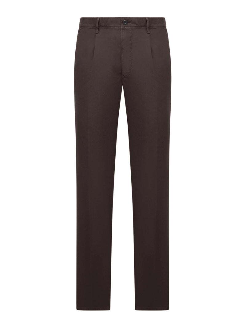 TAILORED COTTON TROUSERS