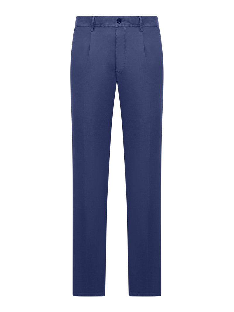 TAILORED COTTON TROUSERS