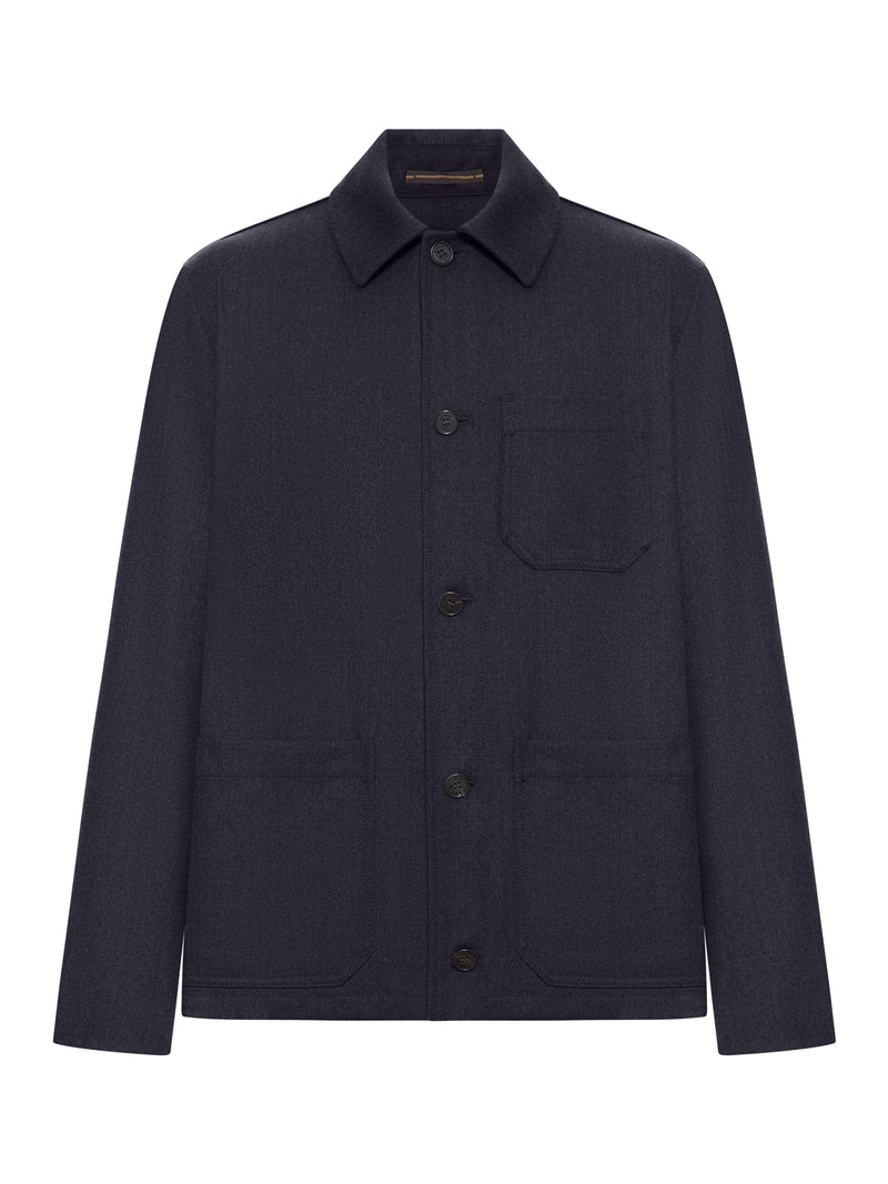 WOOL OVERSHIRT