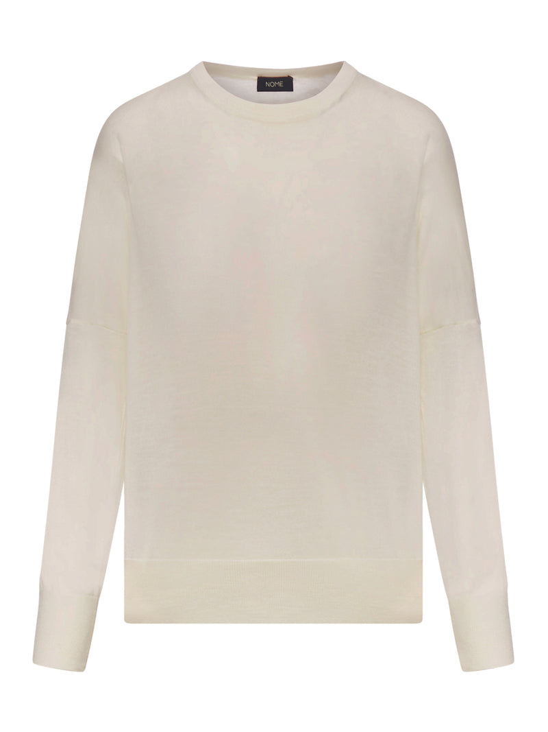 CREW NECK WOOL SWEATER