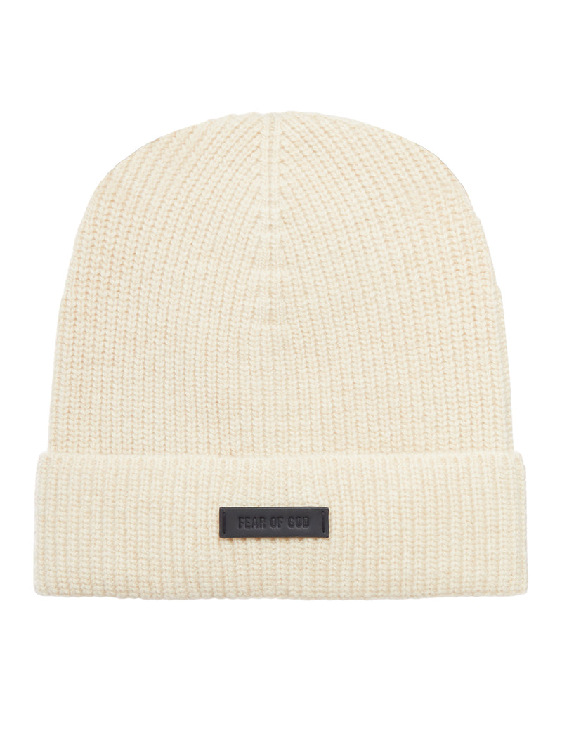 KNITTED HAT WITH LOGO