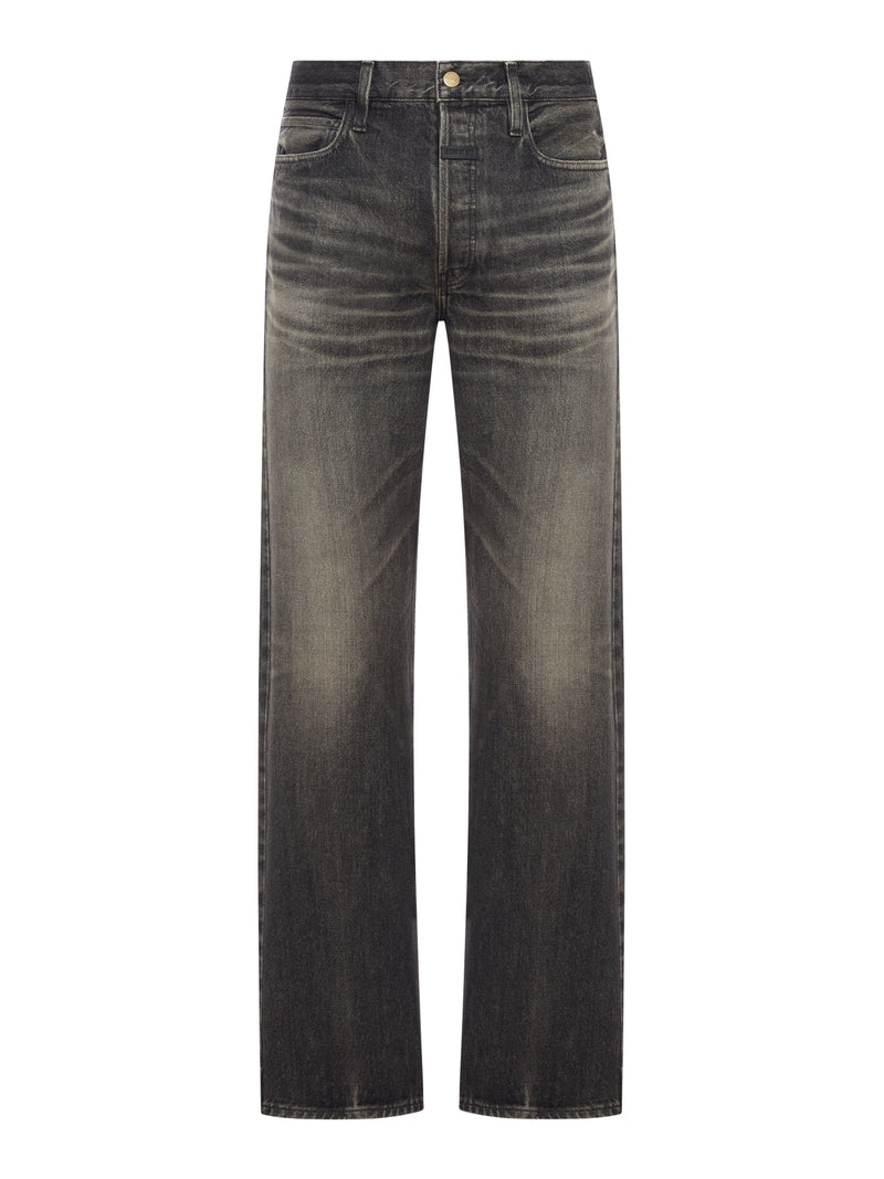 WASHED DENIM JEANS