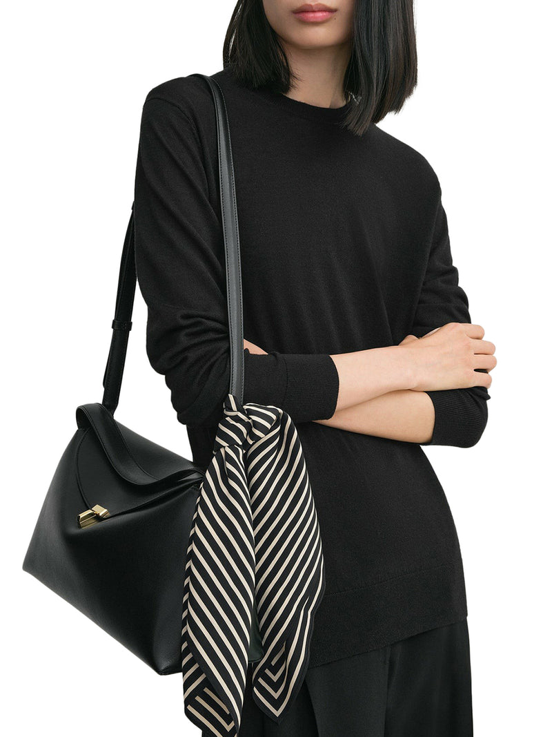 SIGNATURE MONOGRAM SILK SCARF