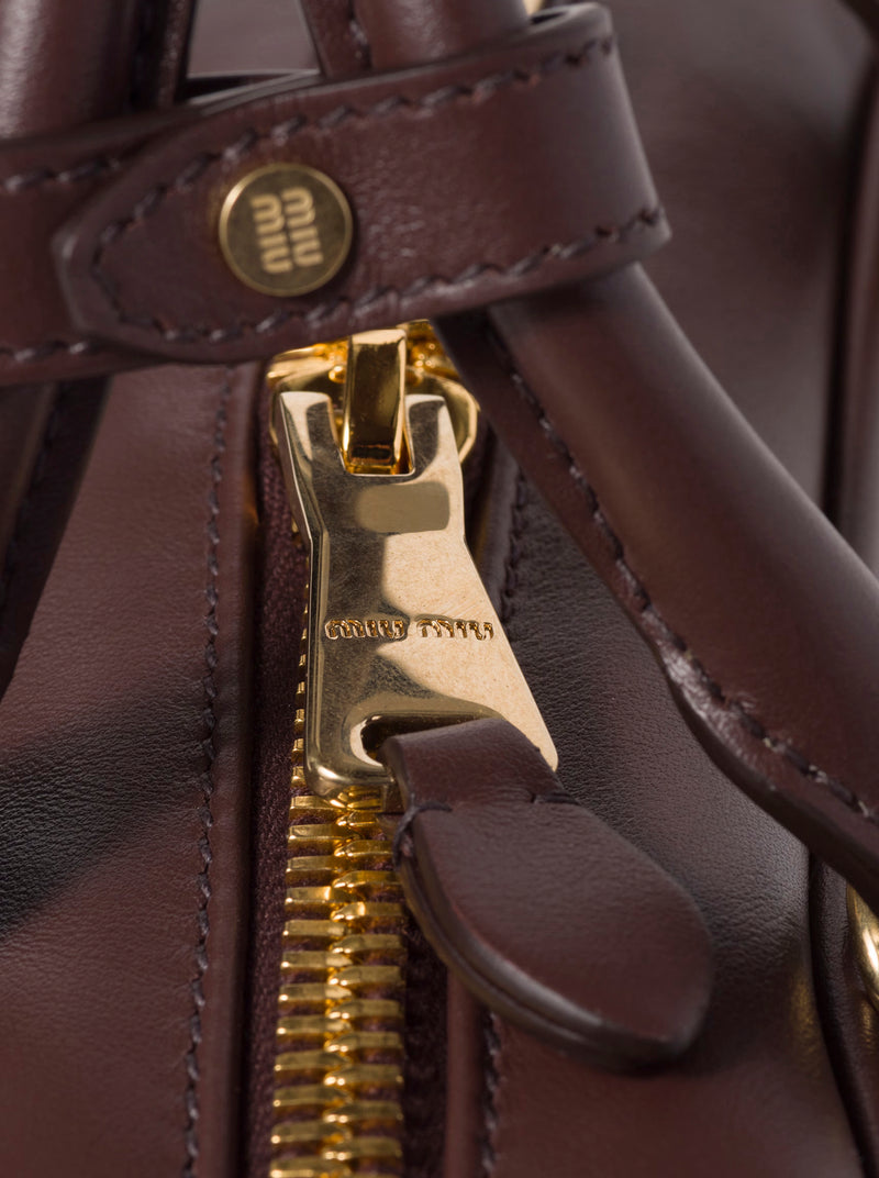 ARCADIE SMOOTH LEATHER BAG