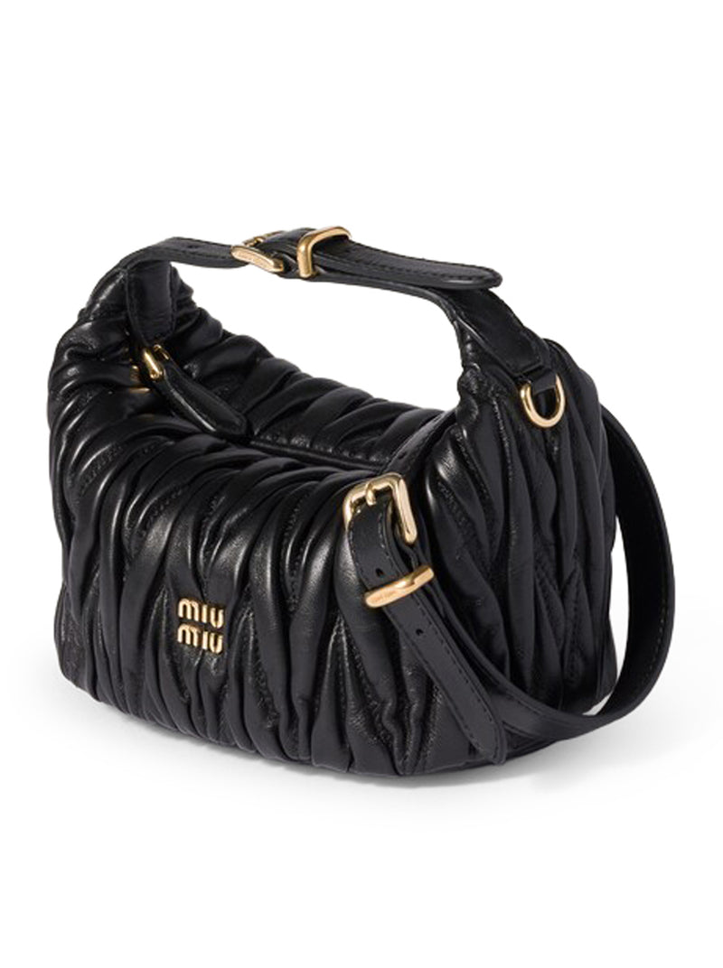 POUCH IN NAPPA MATELASSÉ