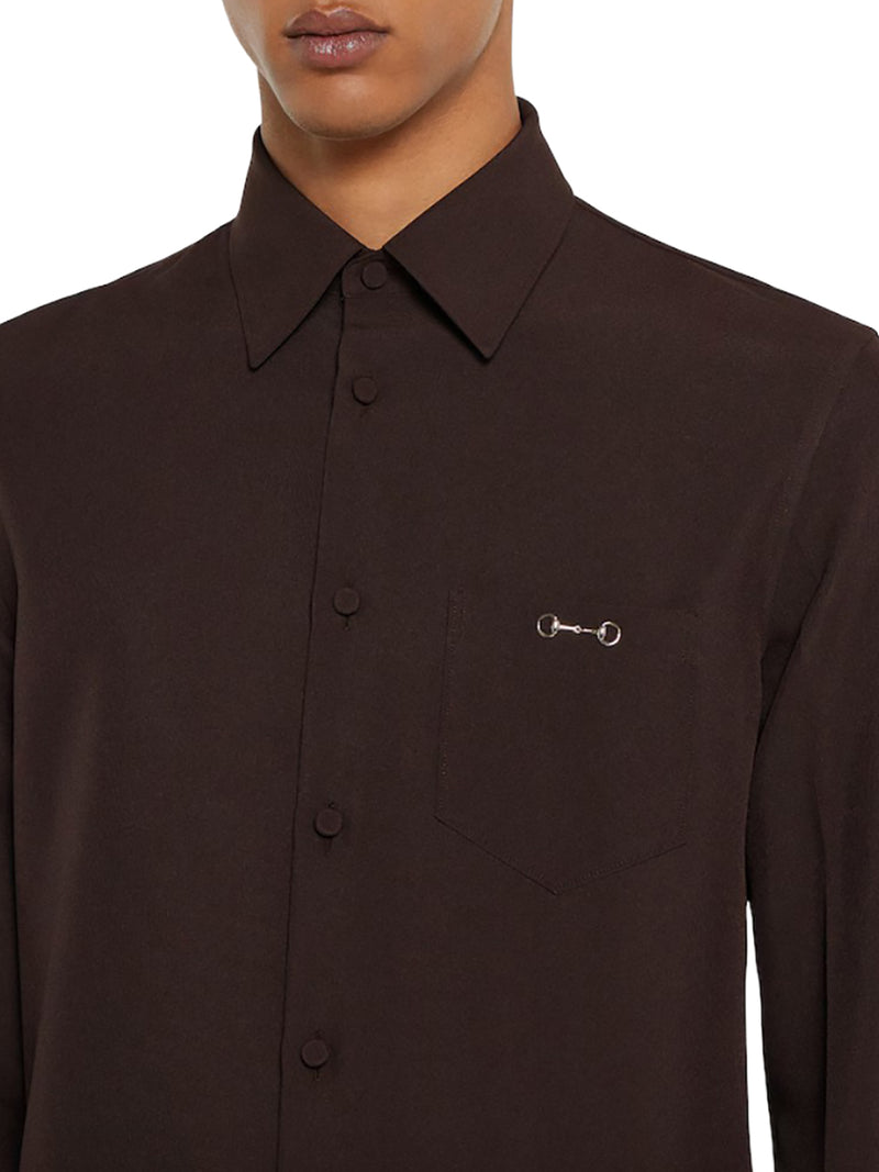 TWILL SHIRT WITH HOOK