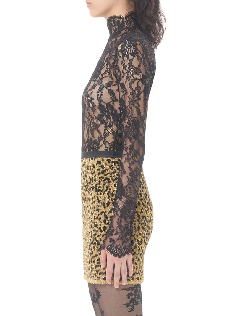 FLORAL LACE BODYSUIT