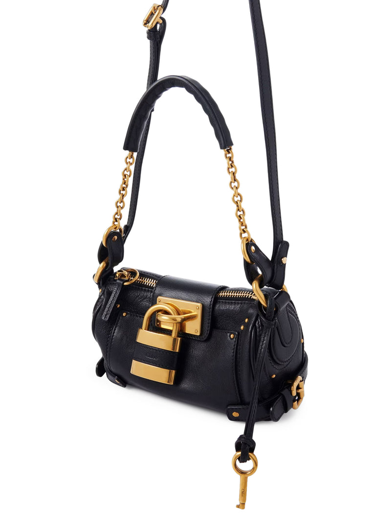 PADDINGTON SMALL LEATHER SHOULDER BAG