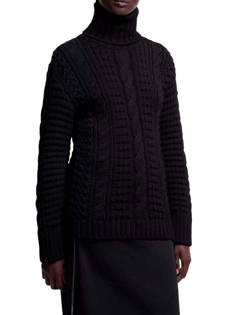 MONCLER X EE72 EDWARD ENNINFUL WOOL TURTLENECK SWEATER
