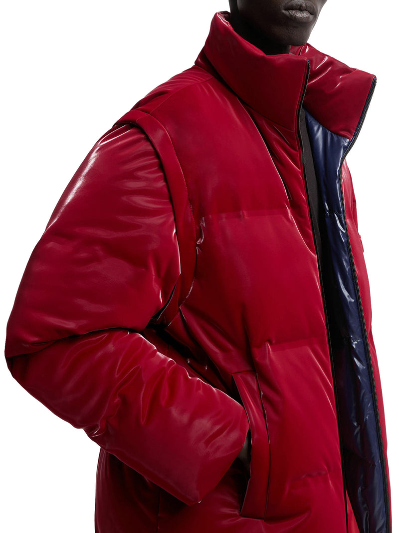 MONCLER X A$AP ROCKY THROTTLE REVERSIBLE 2-IN-1 DOWN JACKET