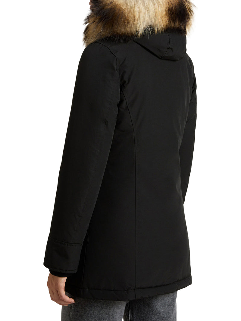 ARCTIC PARKA IN RAMAR CLOTH WITH REMOVABLE FUR