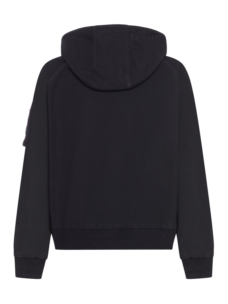 SACAI X CARHARTT DUCK ZIP-UP HOODIE