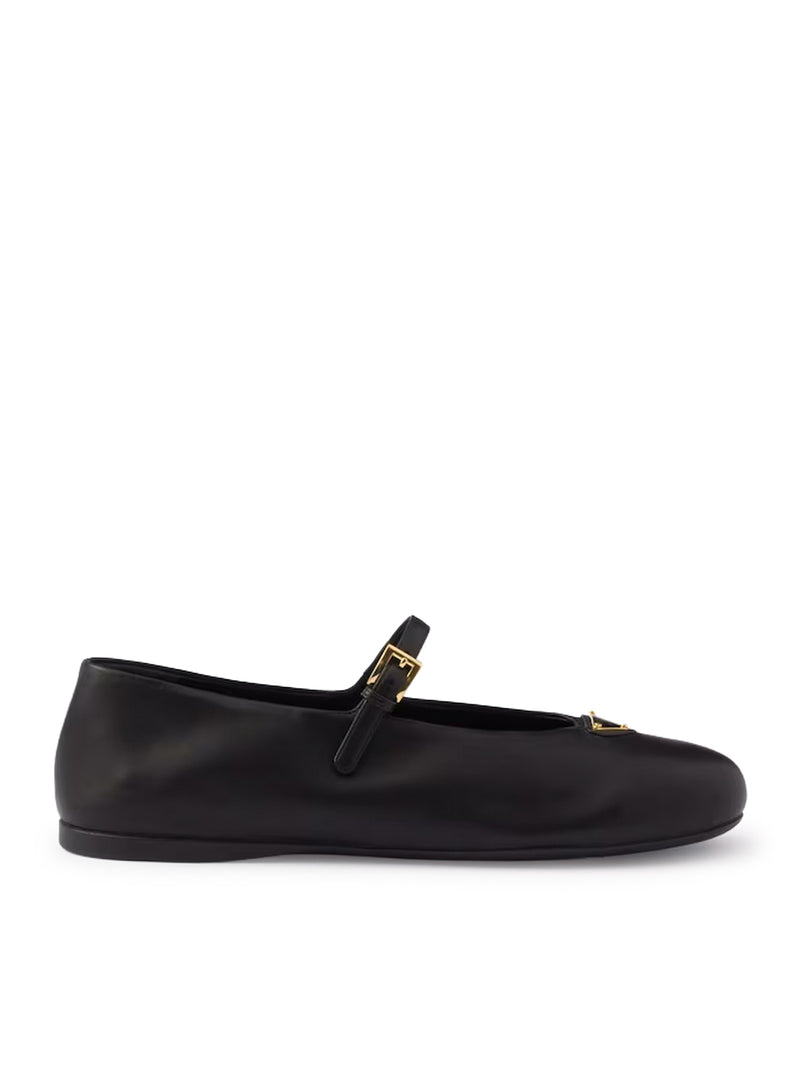 NAPPA LEATHER BALLERINAS