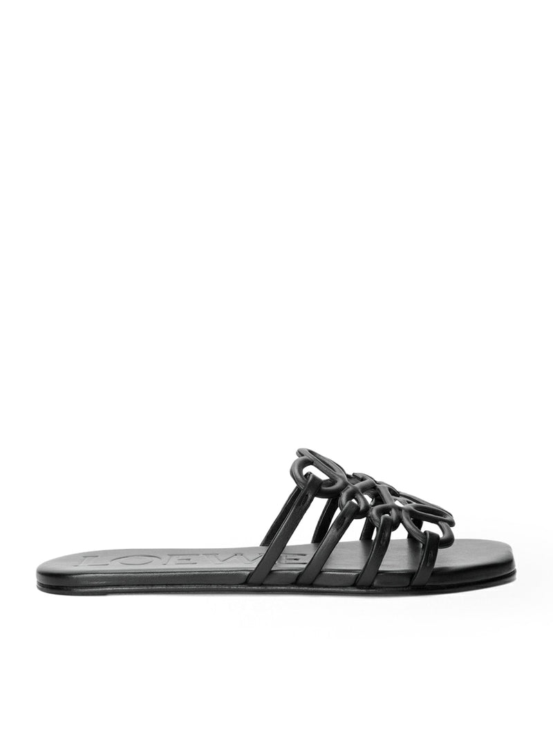 ANAGRAM PETAL SLIDE IN CALFSKIN