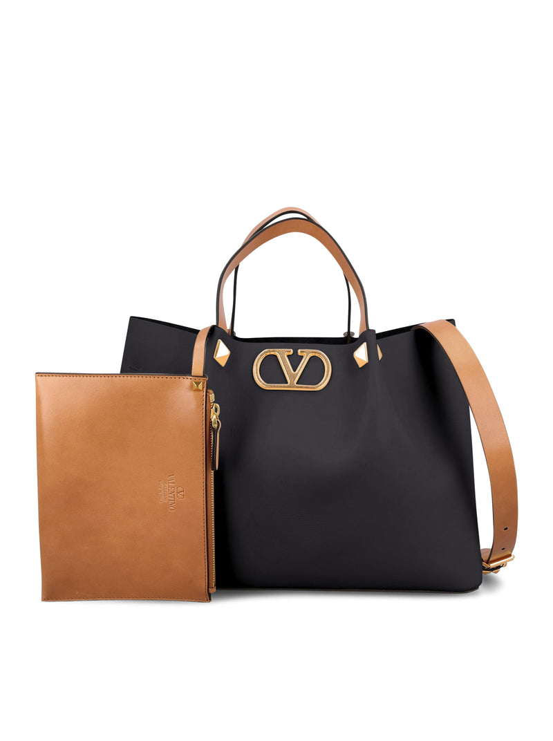 MEDIUM VLOGO SIGNATURE BAG IN CALFSKIN