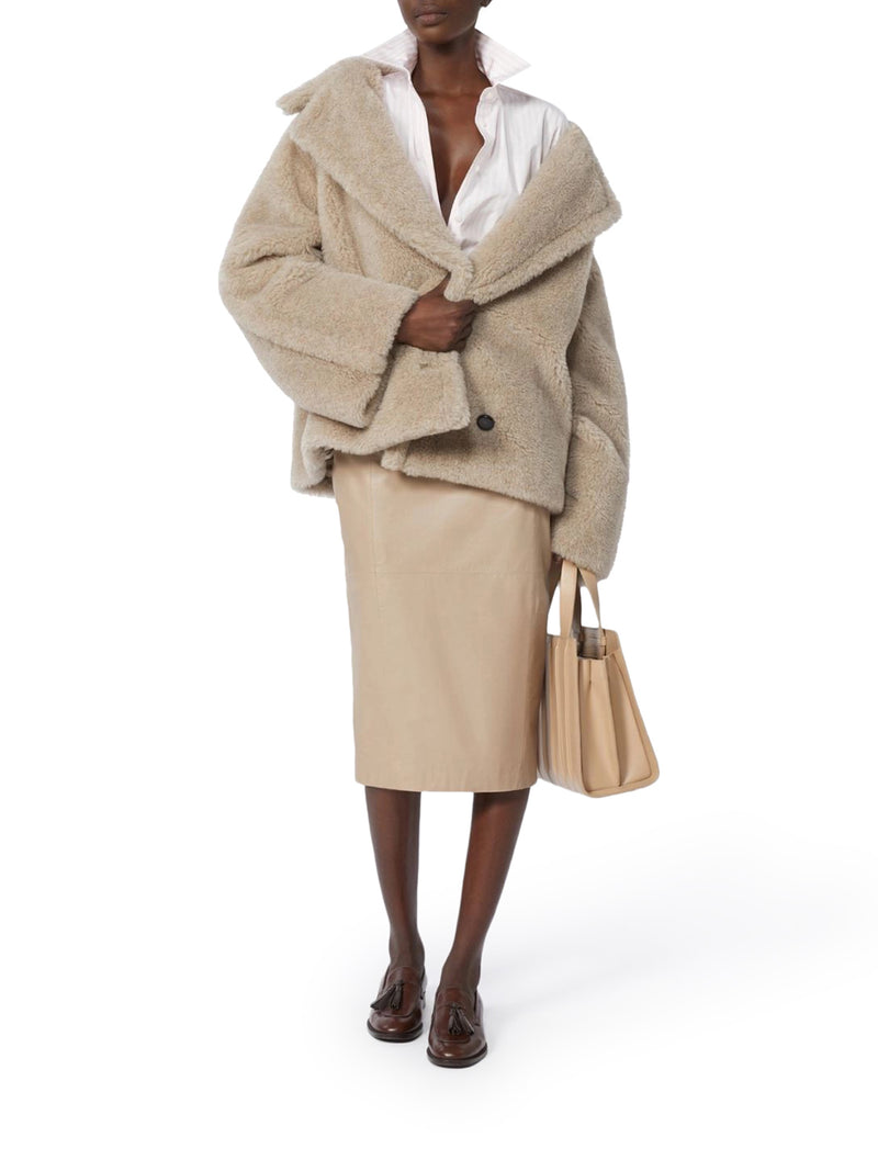 ALPACA AND CASHMERE TEDDY COAT