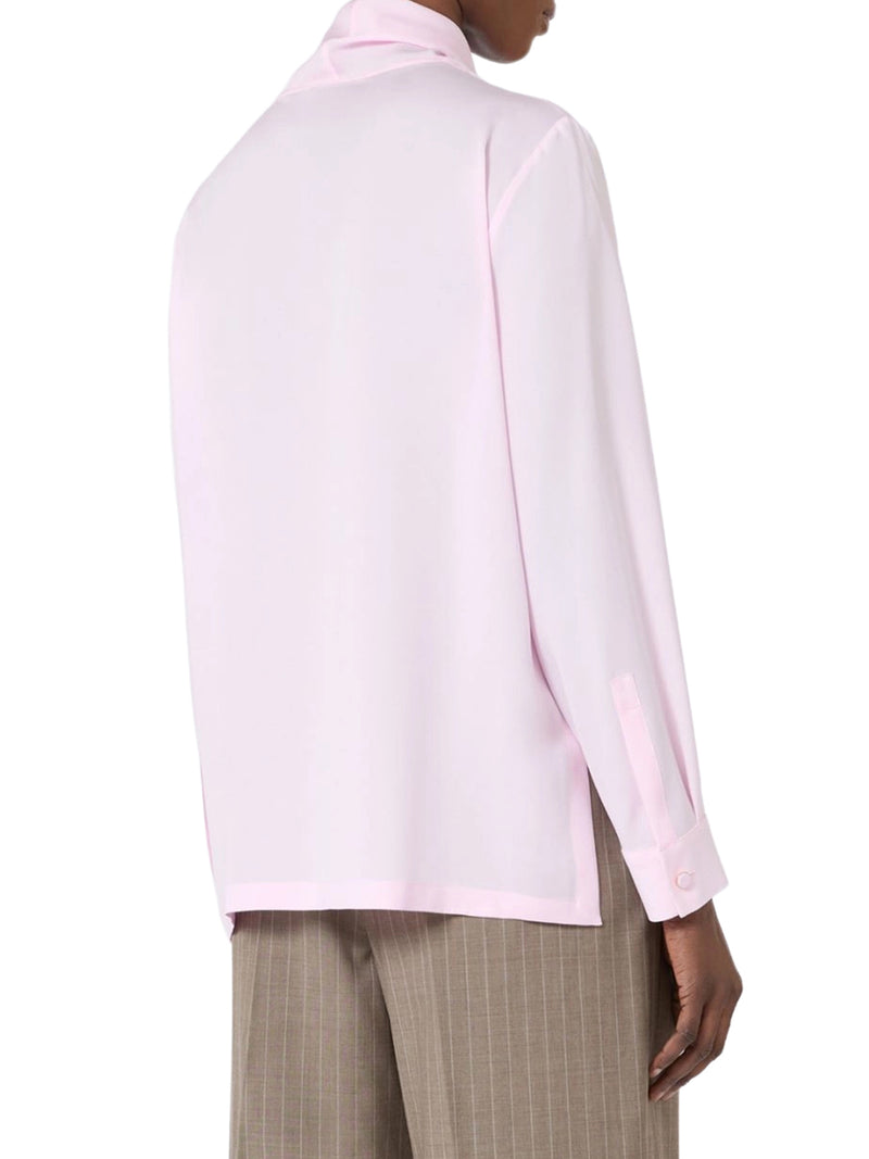 SILK CHARMEUSE BLOUSE