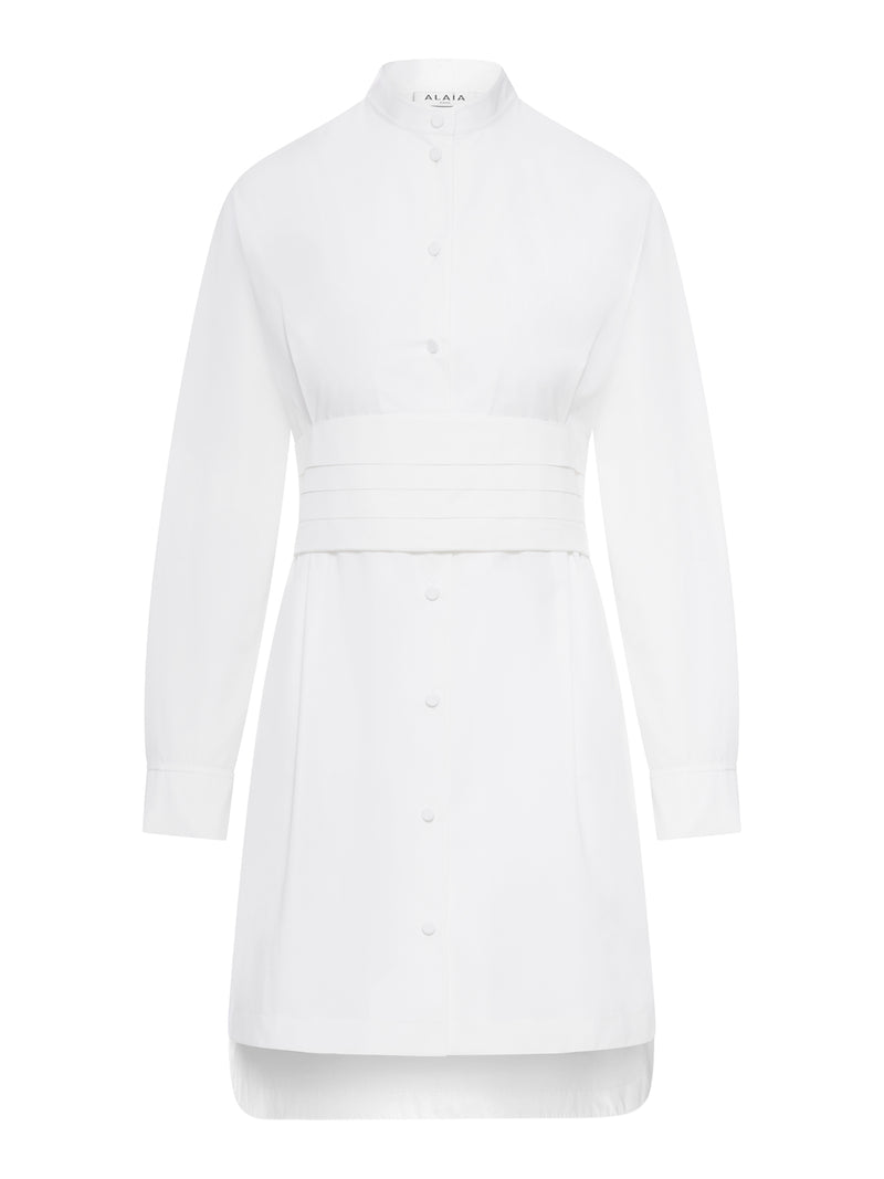 COTTON POPLIN WALLET DRESS