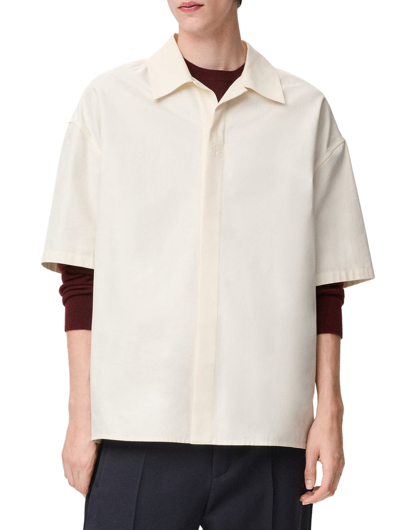 SHORT-SLEEVED COTTON SHIRT