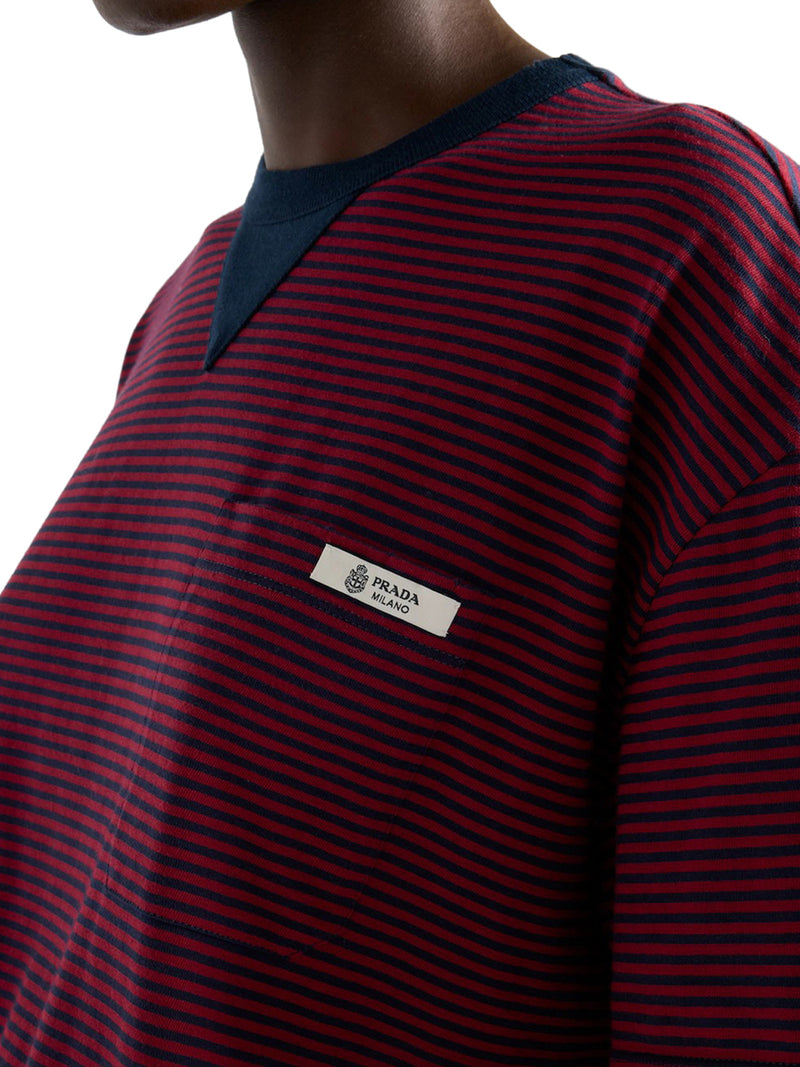 STRIPED JERSEY T-SHIRT