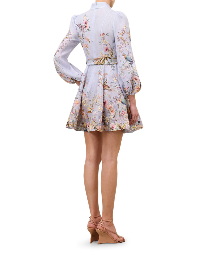 REBELLION BUTTON MINI DRESS