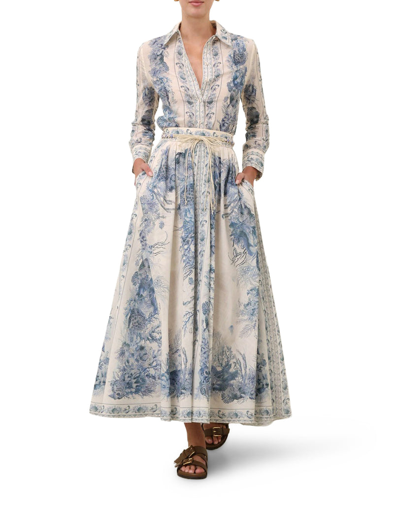 WANDERLUST A-LINE SKIRT