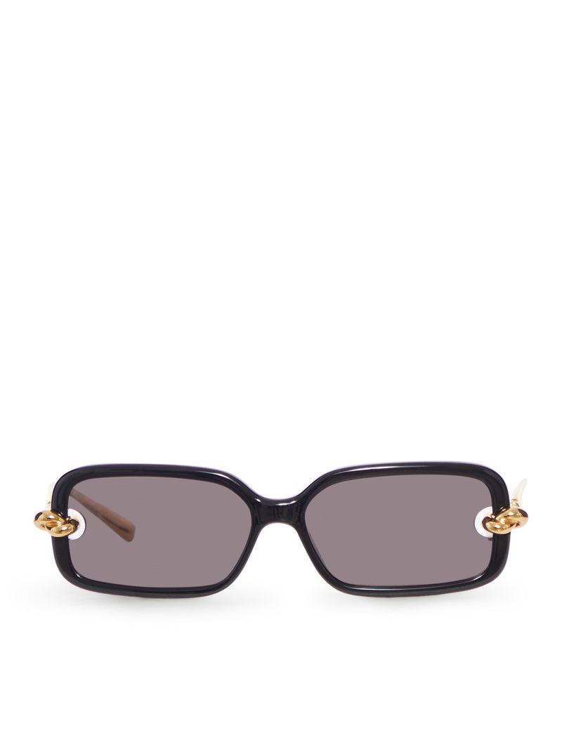 KNOT RECTANGULAR SUNGLASSES