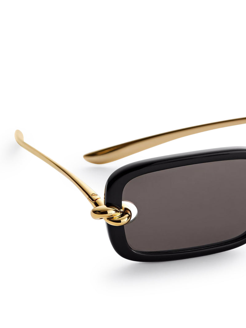 KNOT RECTANGULAR SUNGLASSES