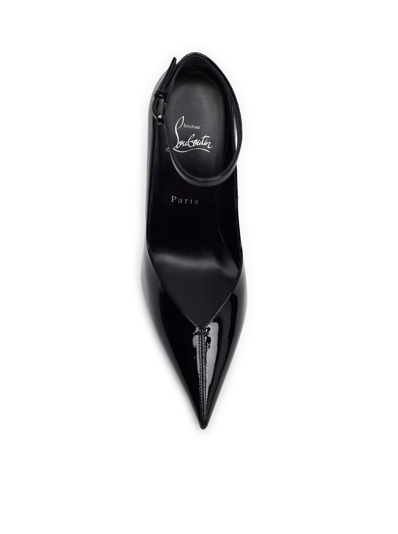 EROZEE 100 BLACK PATENT DÉCOLLETÉ