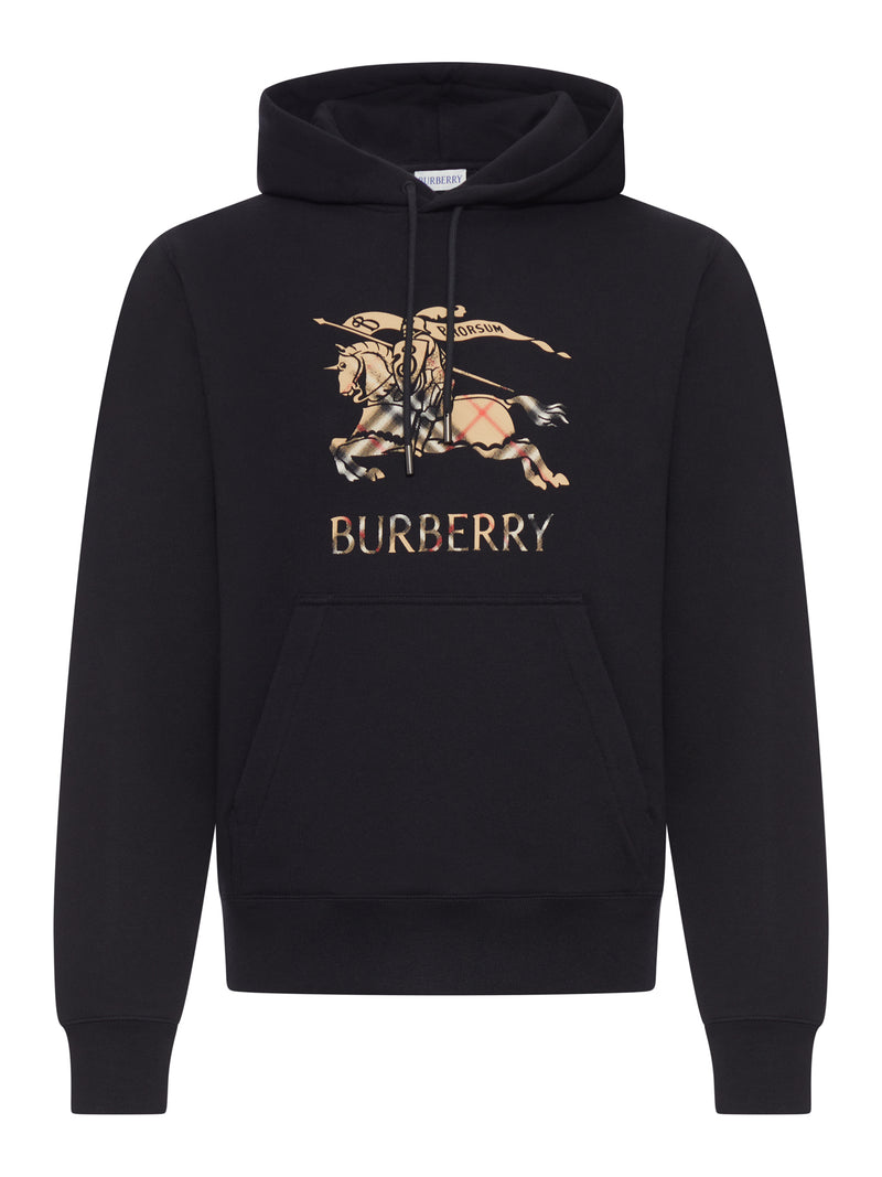 COTTON HOODIE WITH EKD
