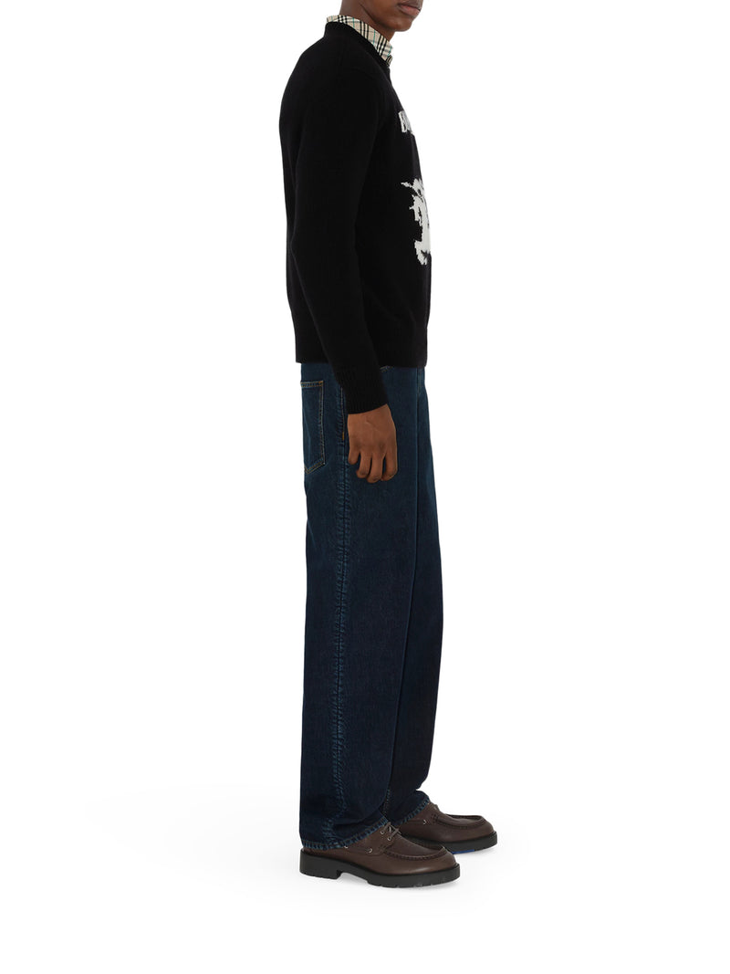 WOOL AND CASHMERE PULLOVER WITH EKD