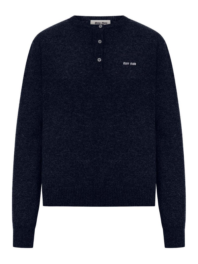 CREW NECK CASHMERE SWEATER