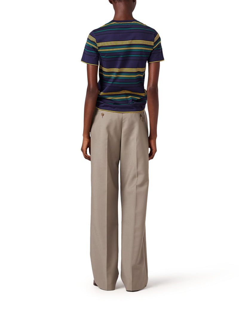 STRIPED JERSEY T-SHIRT