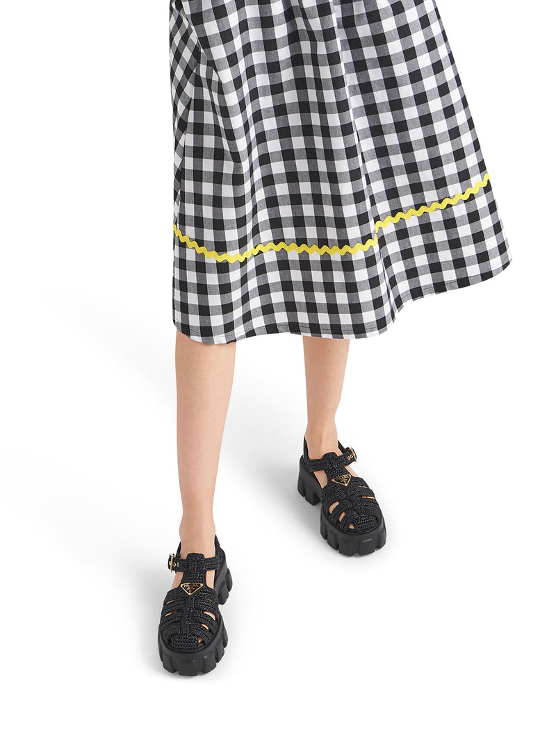 MONOLITH CROCHET SANDALS