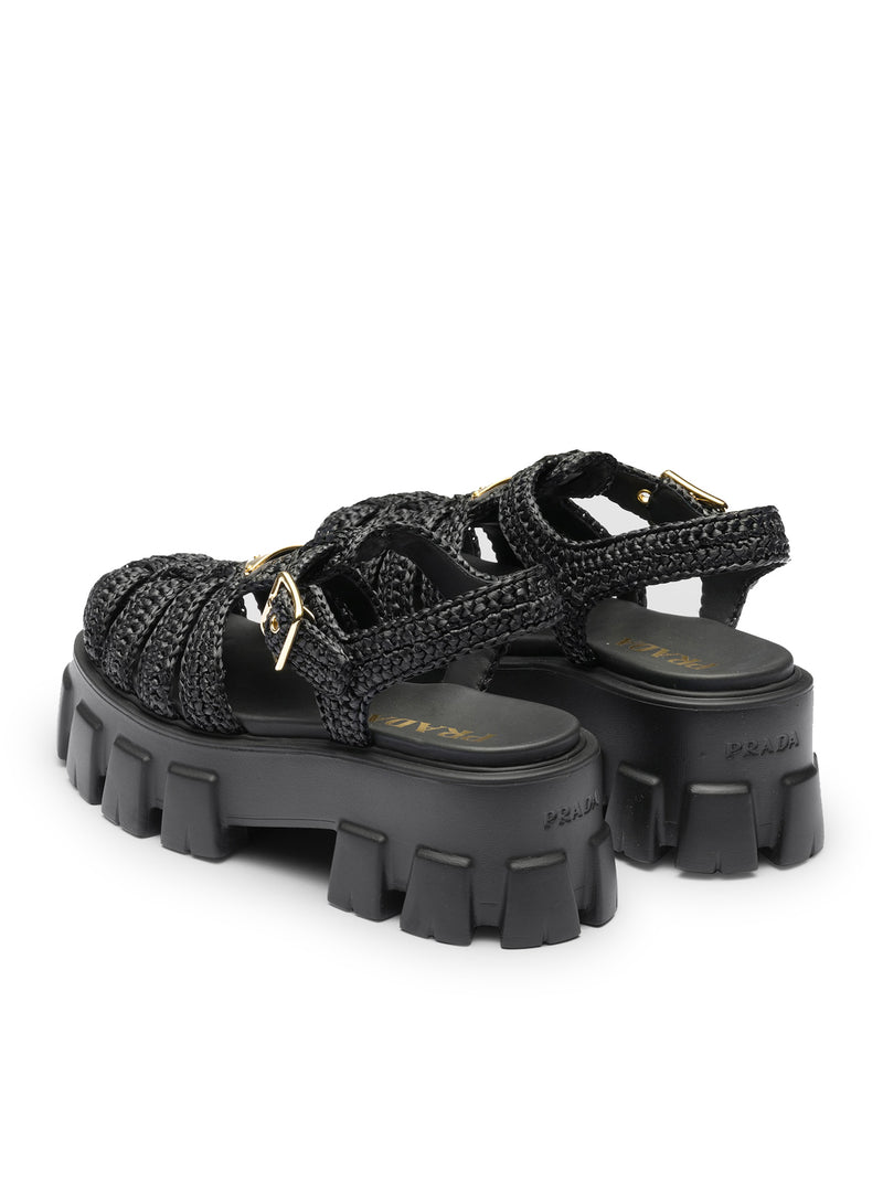 MONOLITH CROCHET SANDALS