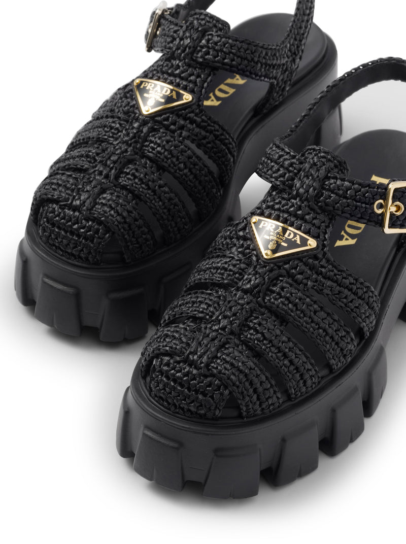 MONOLITH CROCHET SANDALS