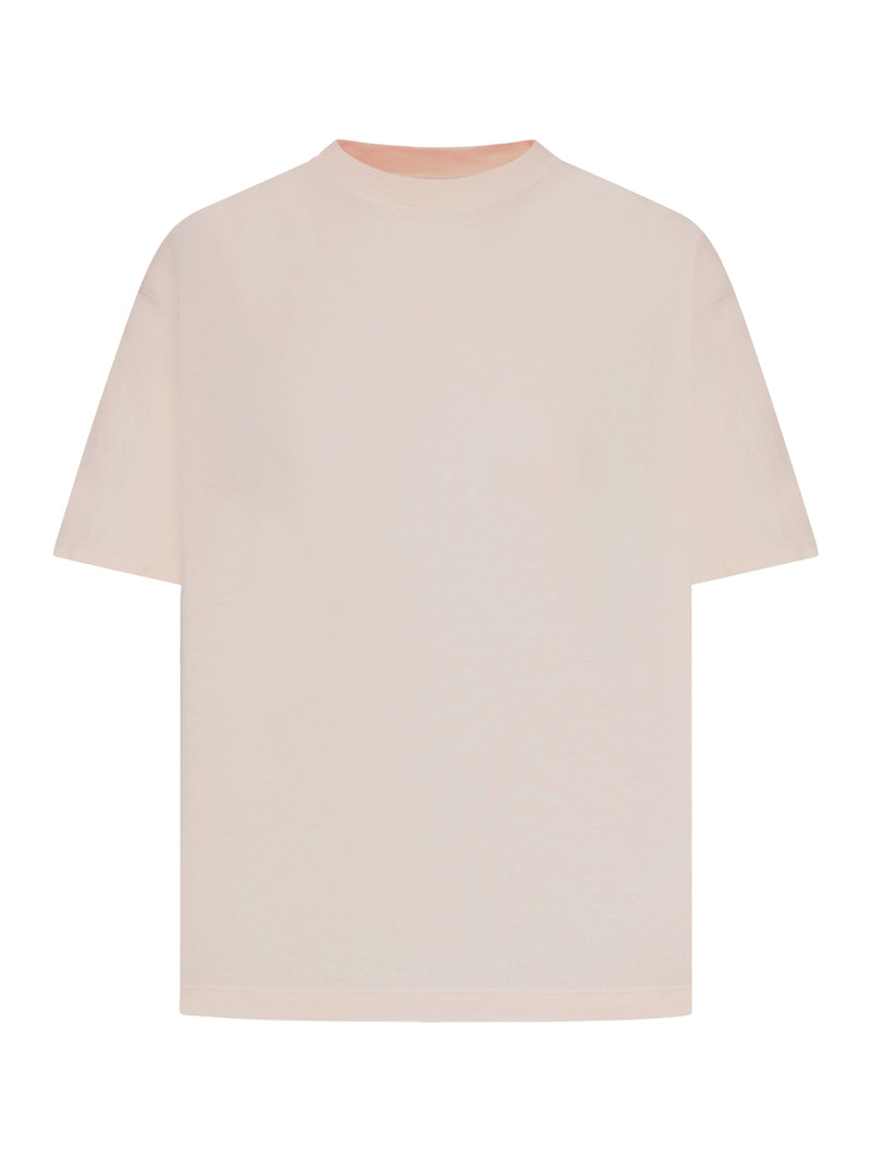 T-SHIRT WITH REVERSE LOGO ON THE BACK