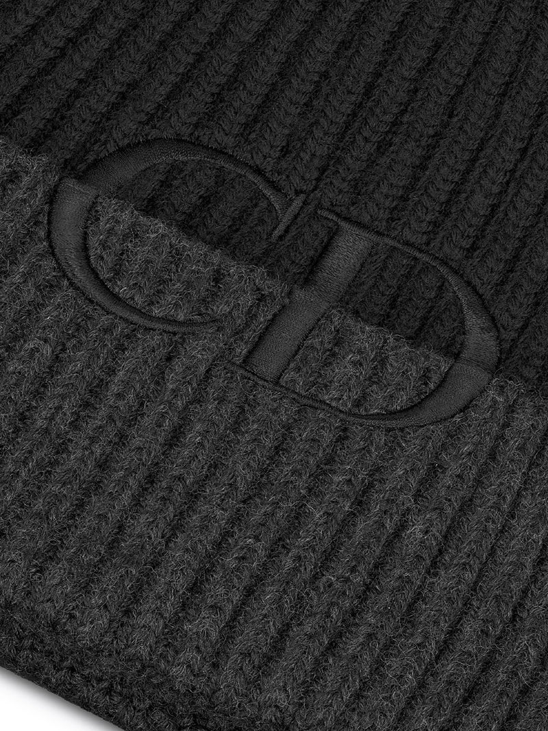CD ICON VIRGIN WOOL KNIT CAP