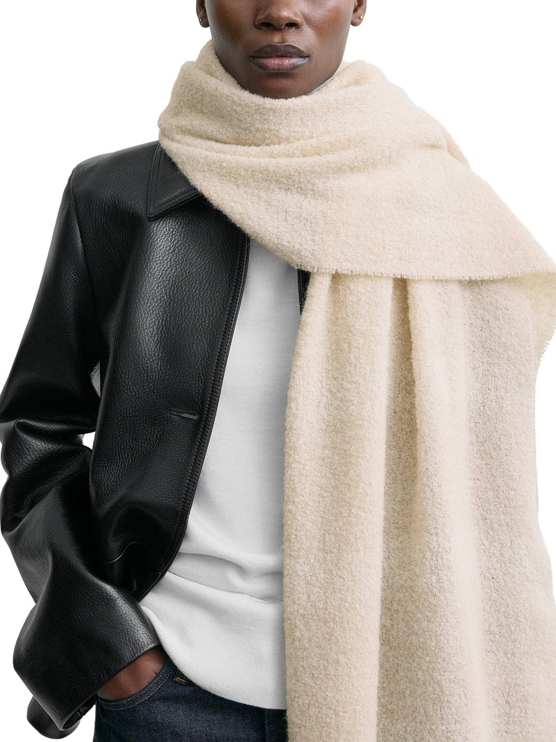 JACQUARD SCARF WITH MONOGRAM