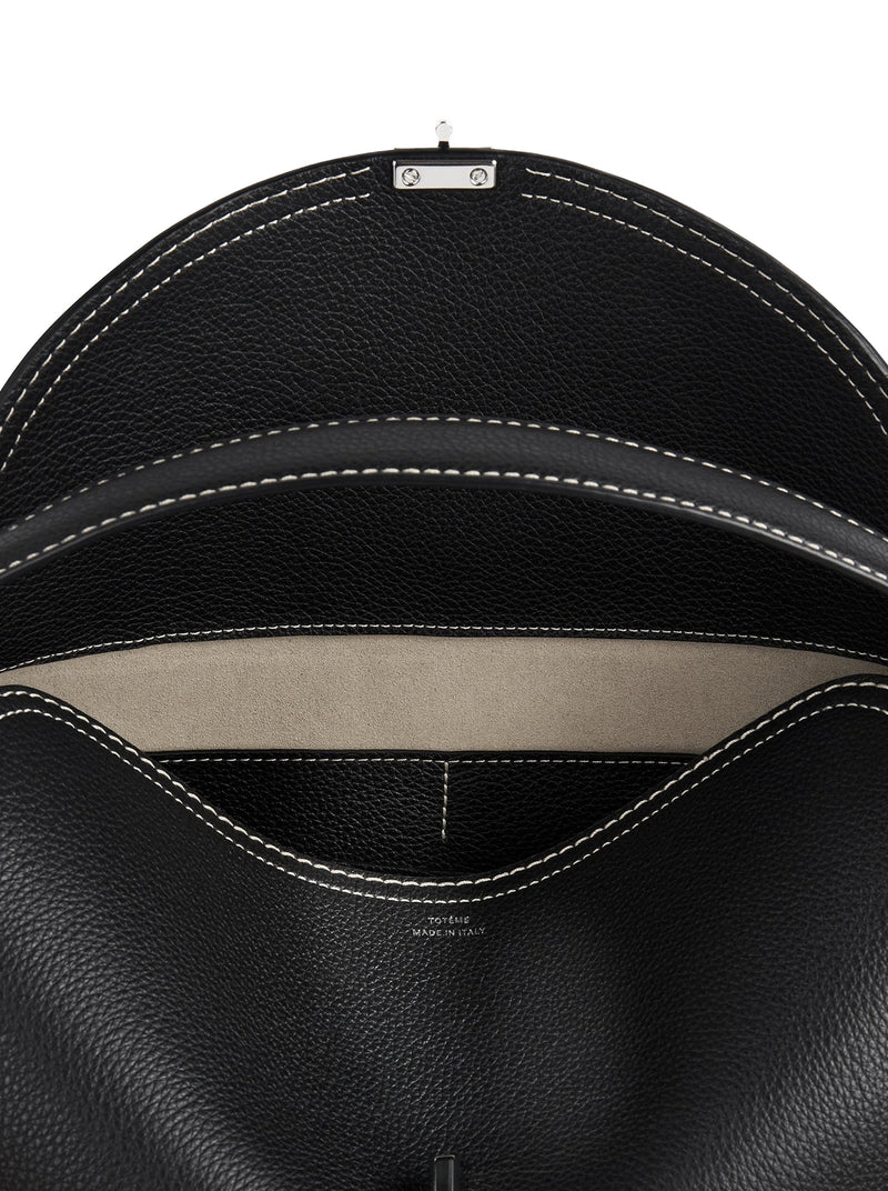 T-LOCK BAG IN EMBOSSED LEATHER