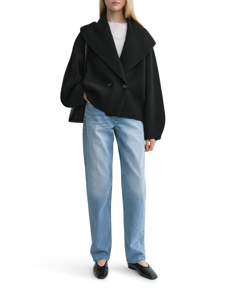 CARDIGAN WITH SHAWL LAPEL