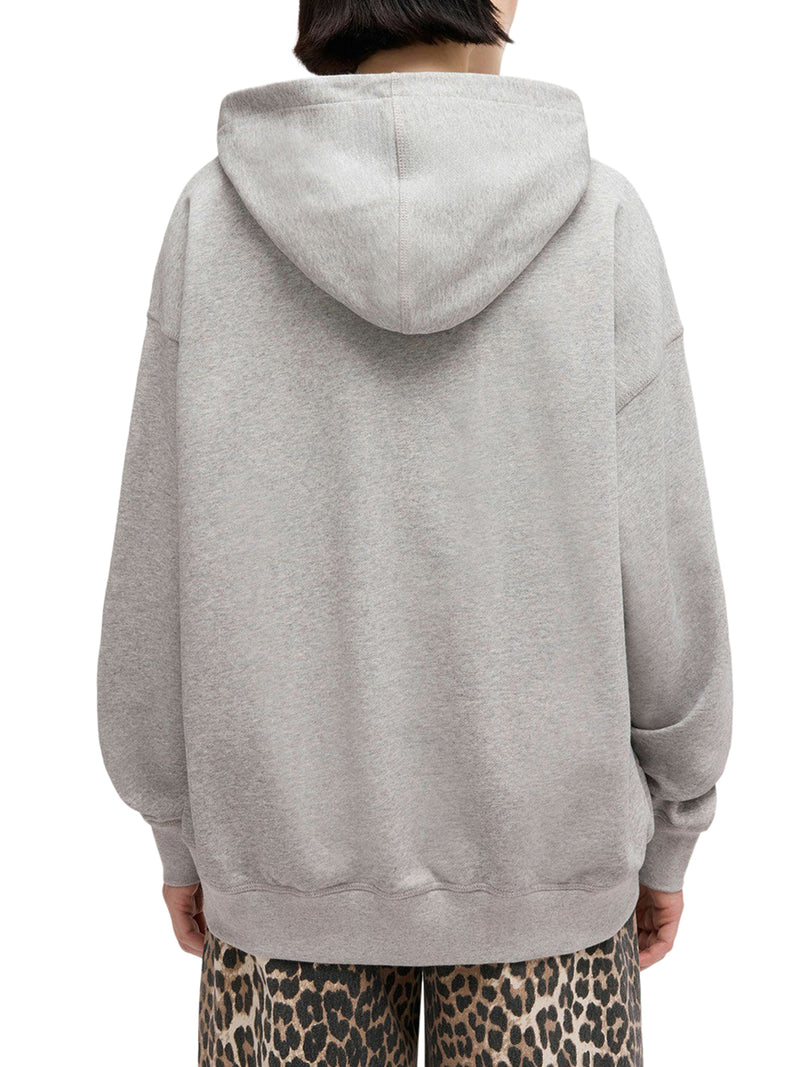 COTTON HOODIE WITH PRINT