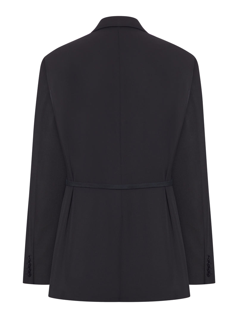 BARATHEA TAILORED WOOL JACKET