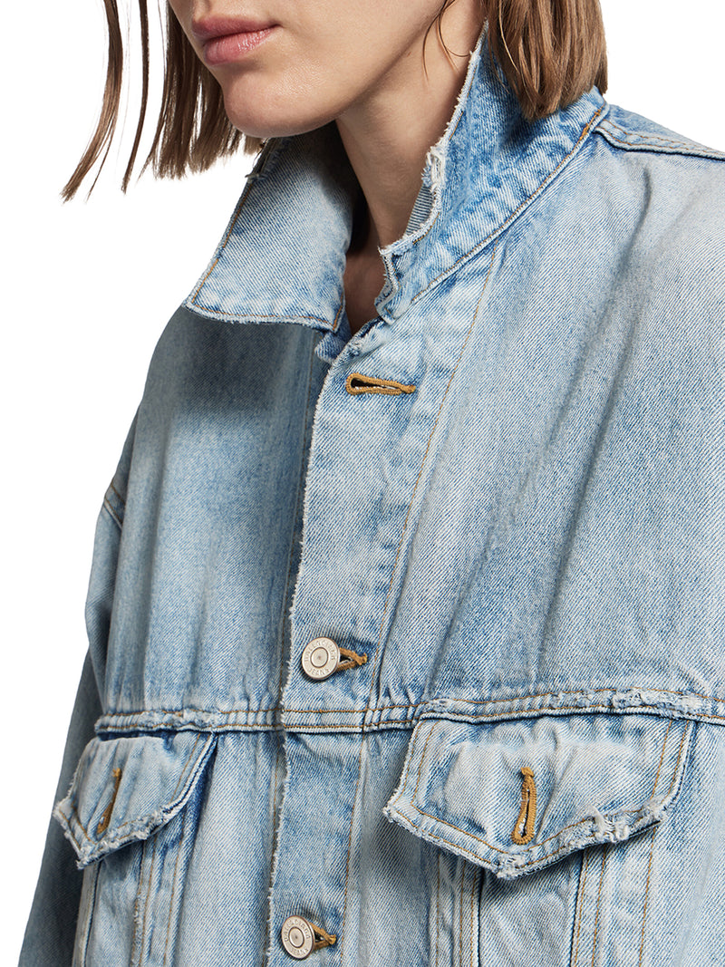 WOMEN`S REGULAR FIT DENIM JACKET